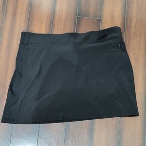Women's Black Skort